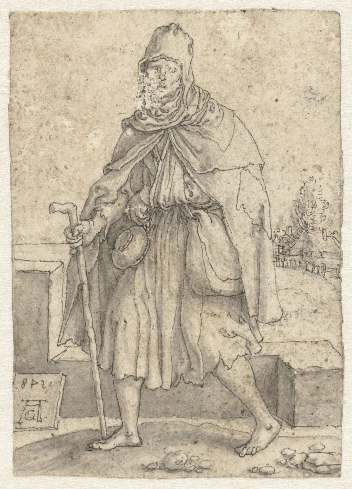 Pauperitas, Heinrich Aldegrever, 1548