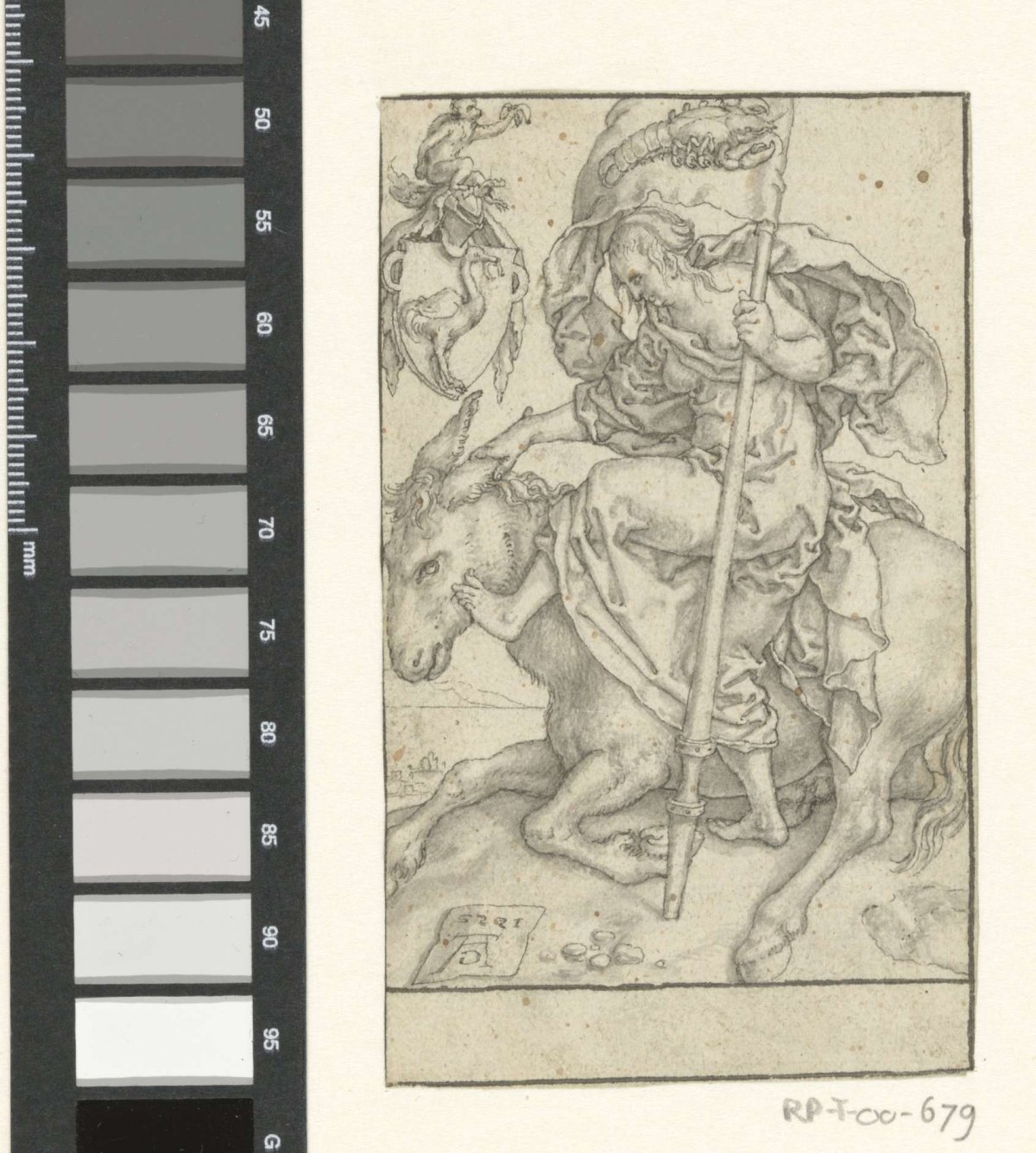 Luiheid, Heinrich Aldegrever, 1552