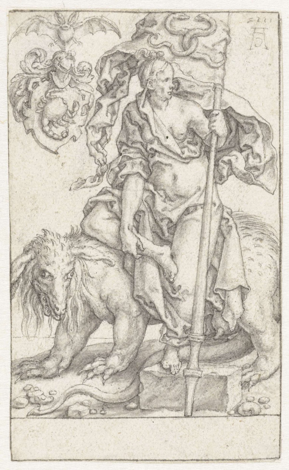 Afgunst, Heinrich Aldegrever, 1552