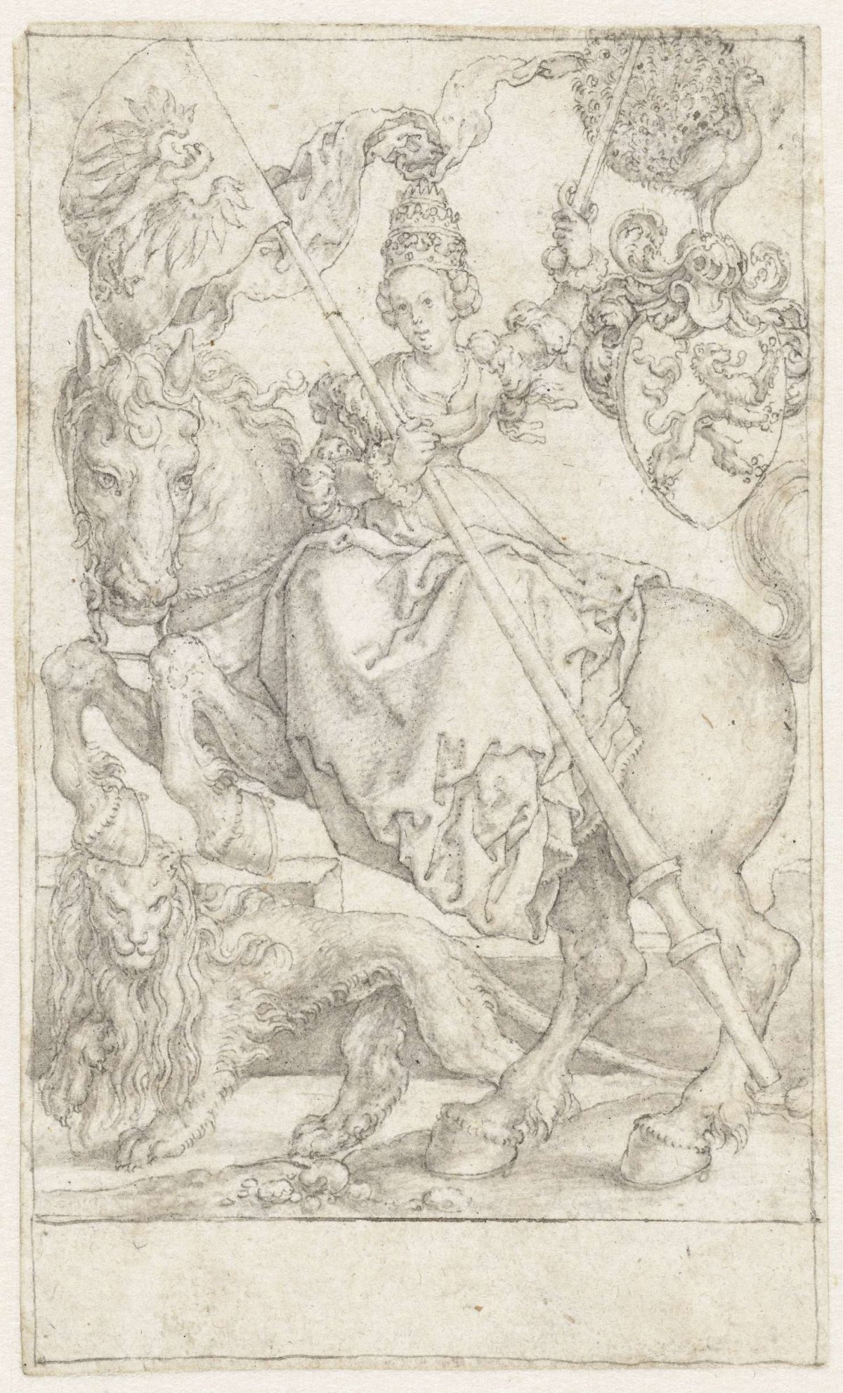 Trots, Heinrich Aldegrever, 1550 - 1552