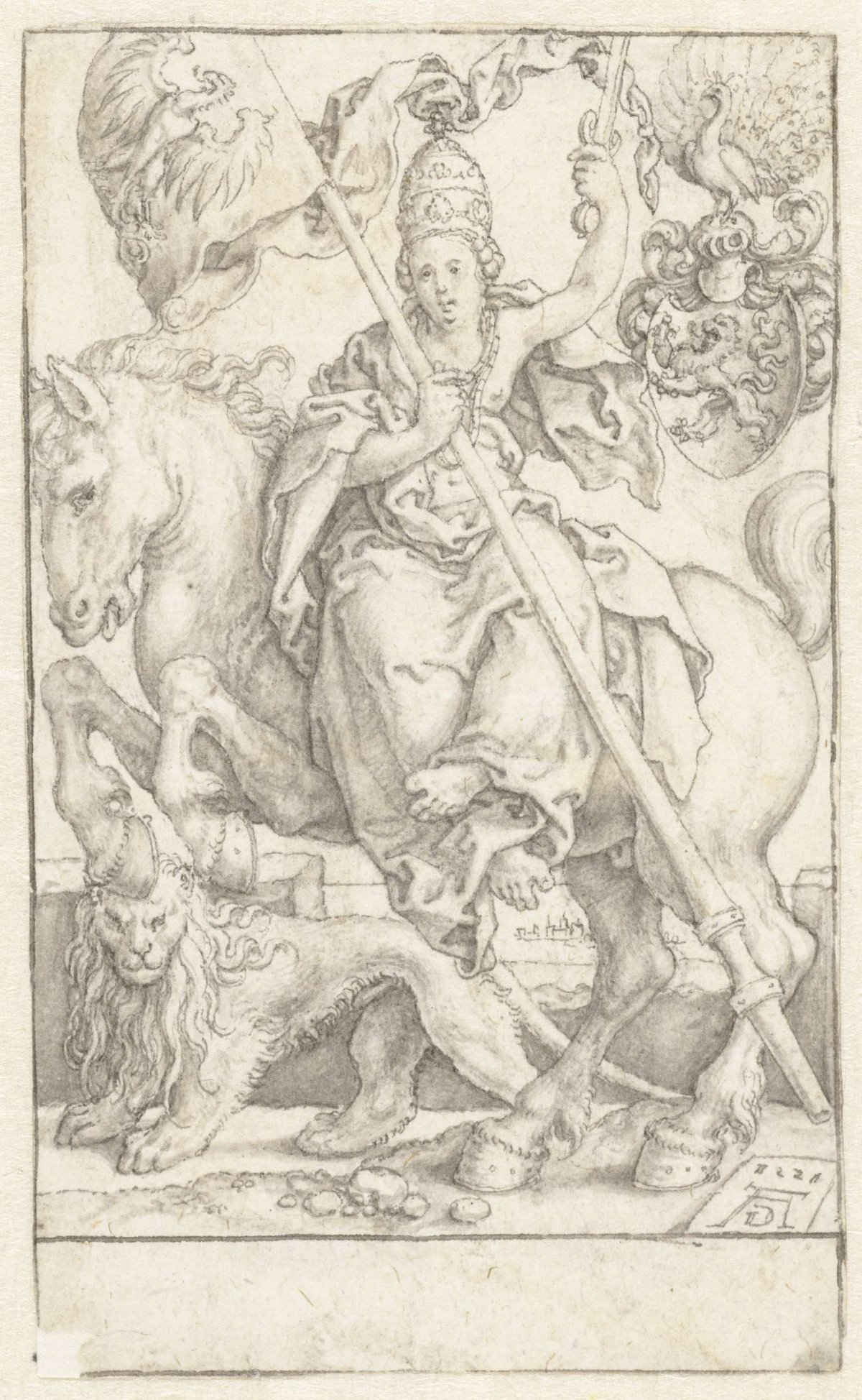 Trots, Heinrich Aldegrever, 1551