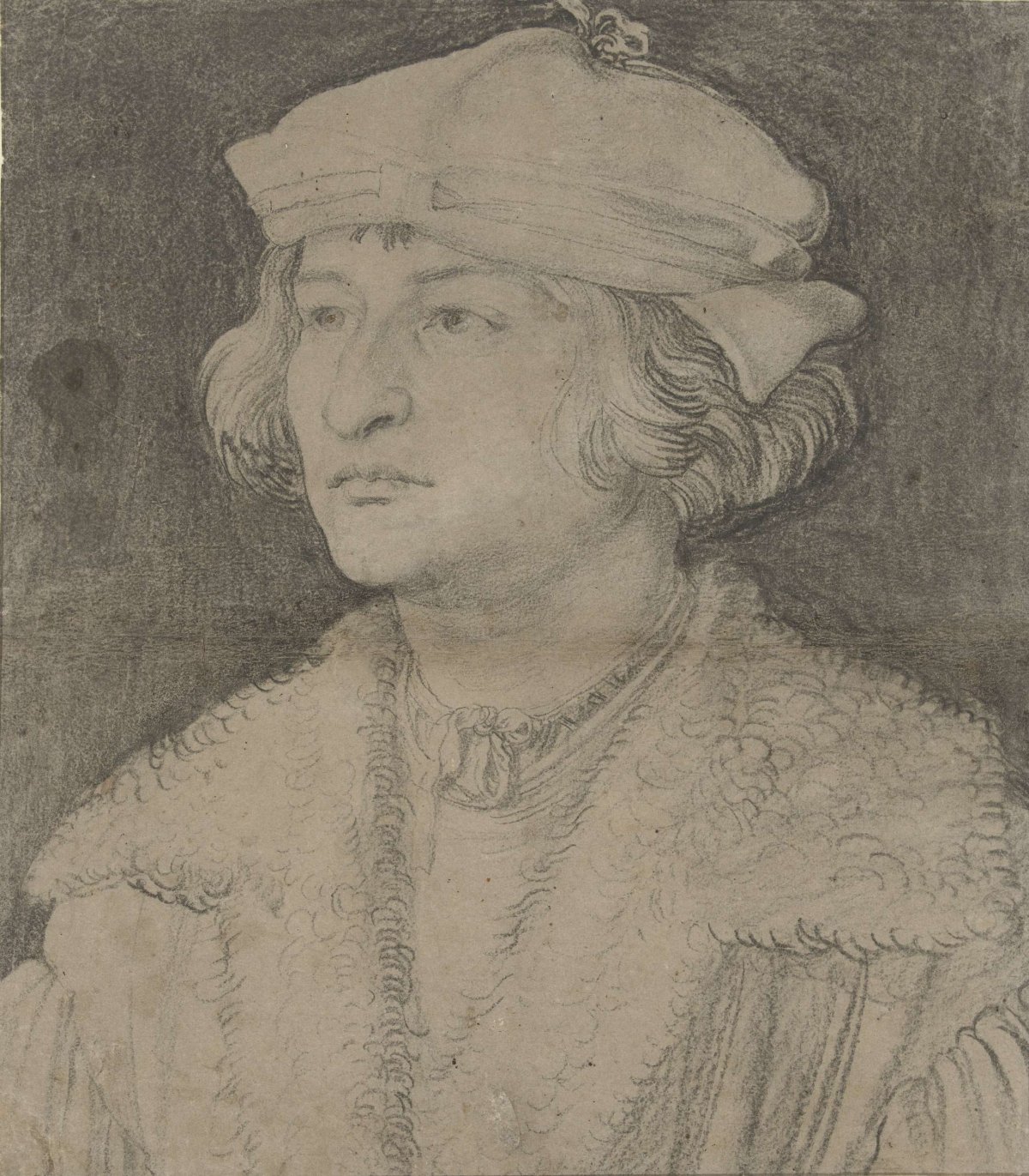 Portrait of a young man with hat, ca. 1506, Albrecht Dürer, c. 1506