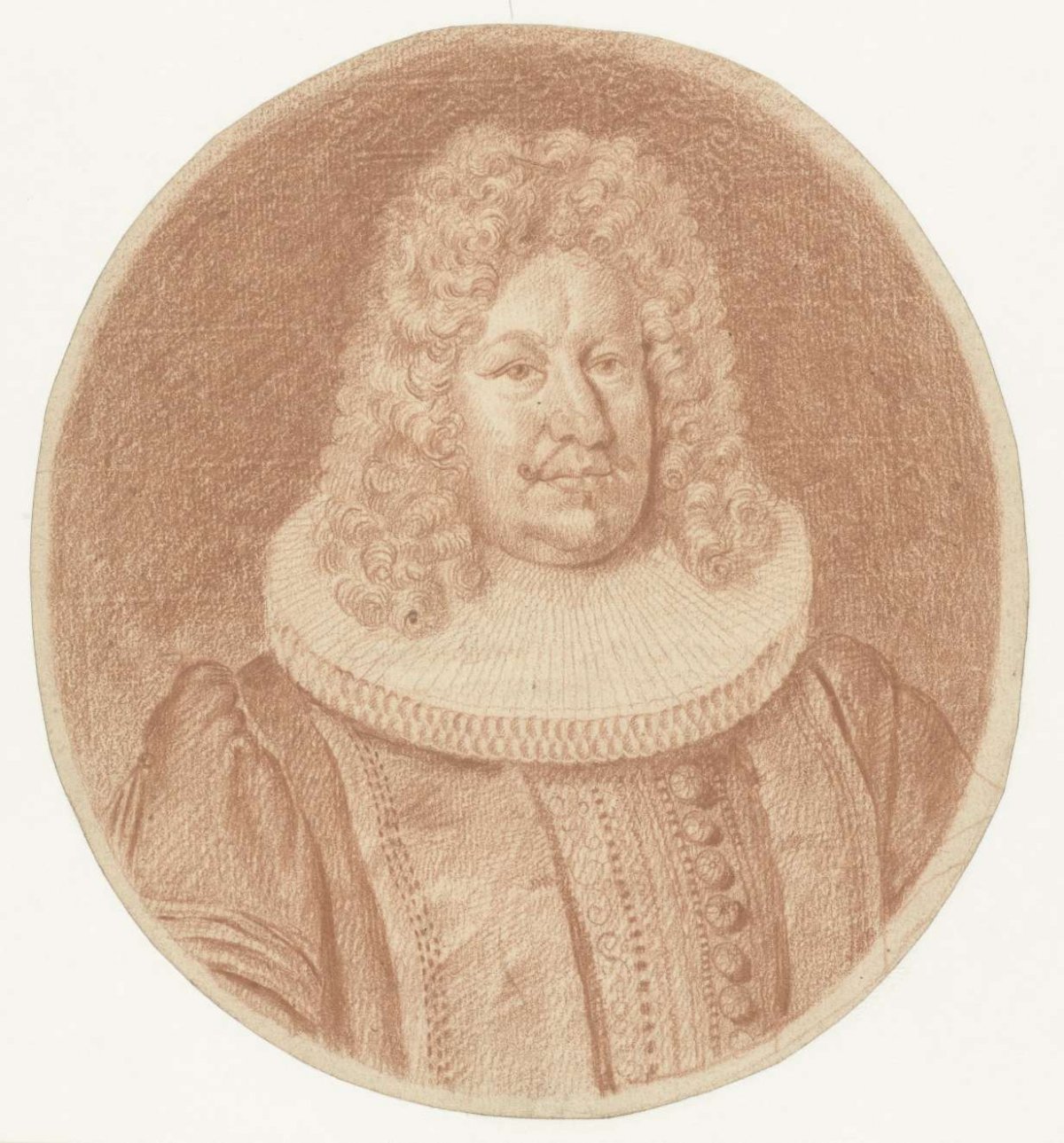 Portrait of an unknown man, anonymous, 1600 - 1699