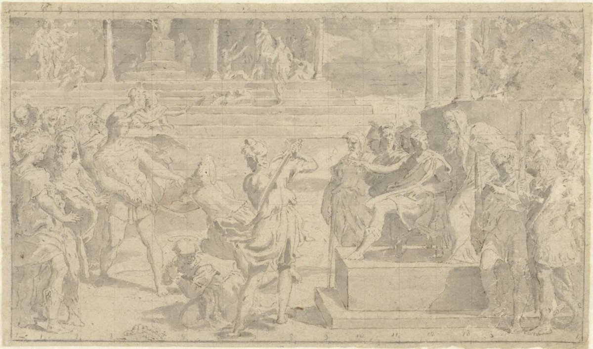 Martyrdom of Saints John and Paul, anonymous, 1600 - 1699