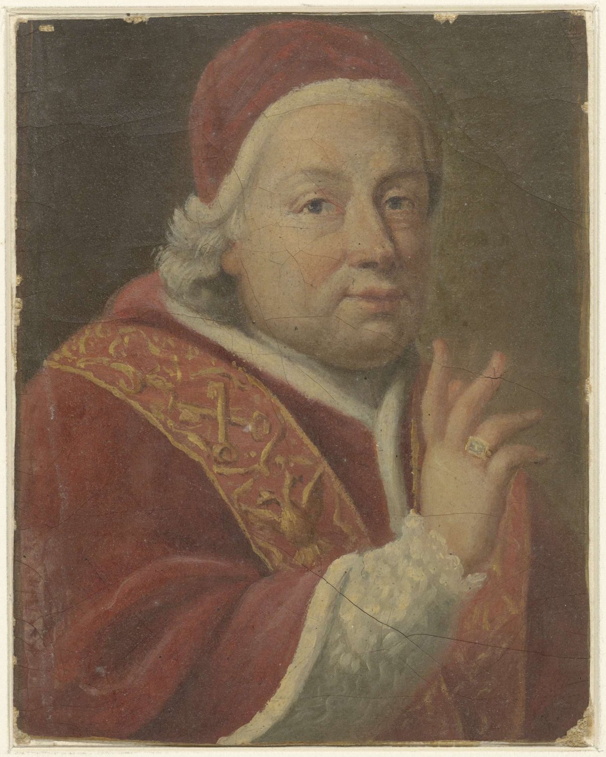Portrait of a Pope, anonymous, 1700 - 1800