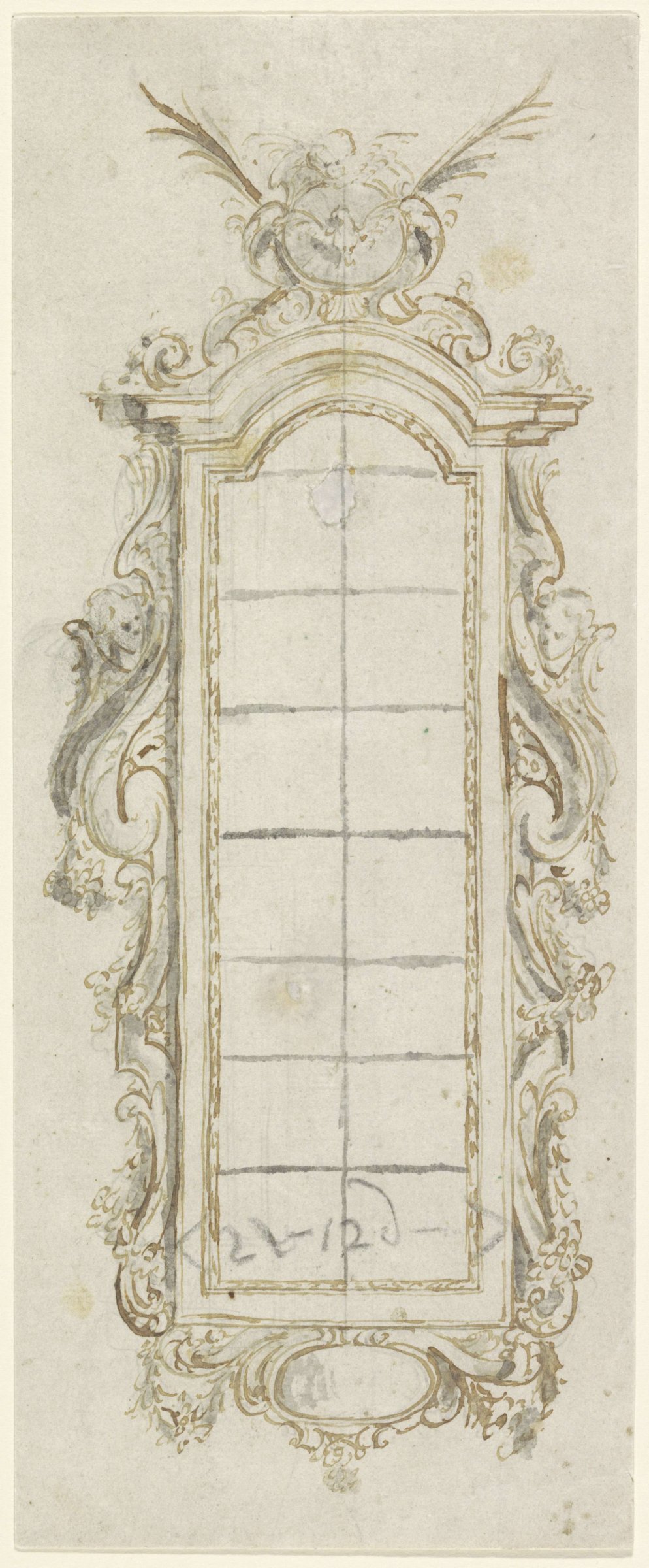 Raamomlijsting, anonymous, 1600 - 1800