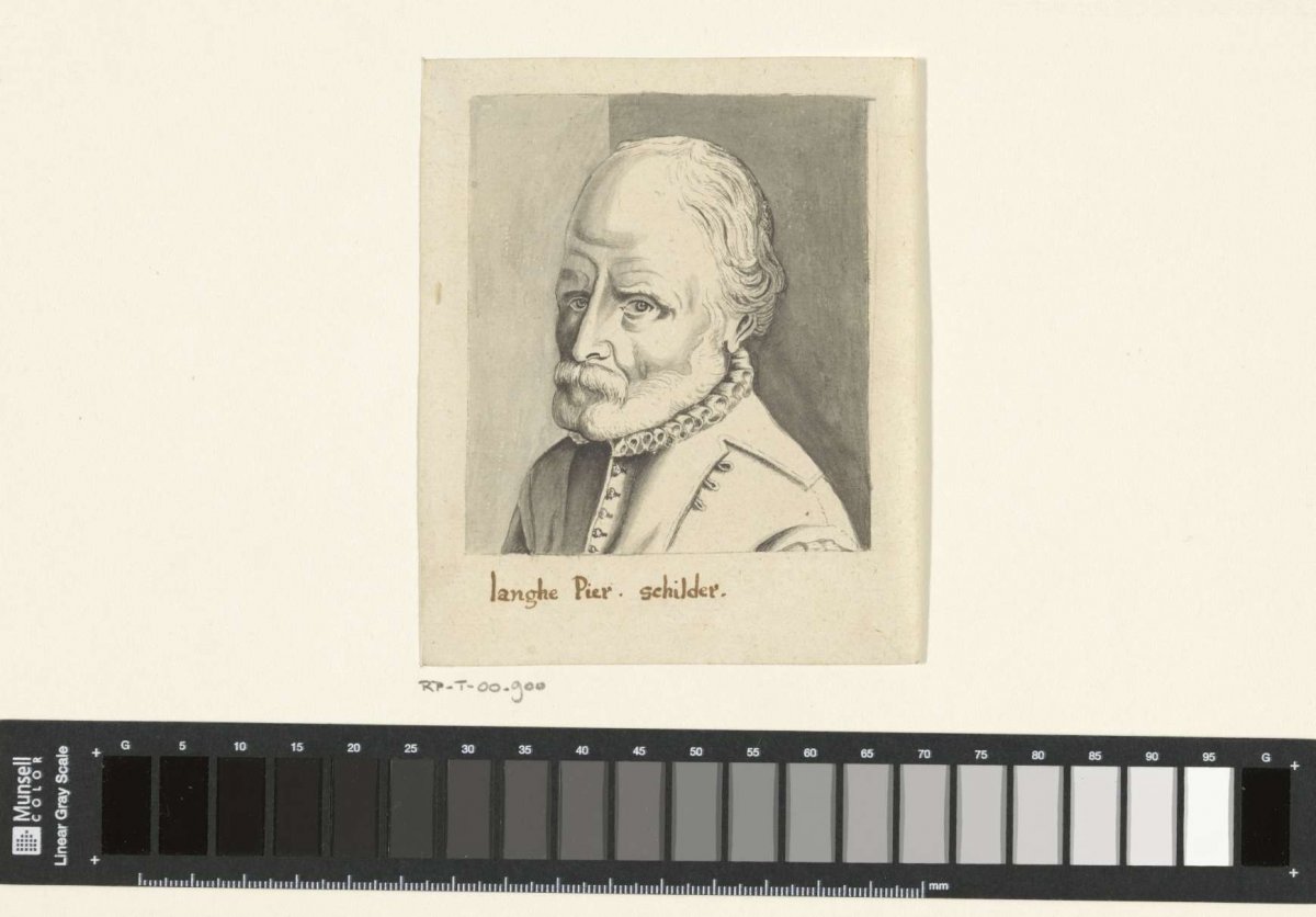 Portrait of Pieter Aertsen (Lange Pier), anonymous, 1600 - 1800