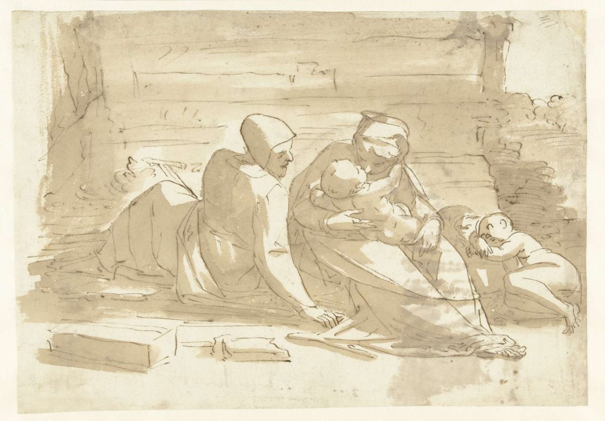 Rest on the Flight into Egypt, Luca Cambiaso, 1537 - 1585