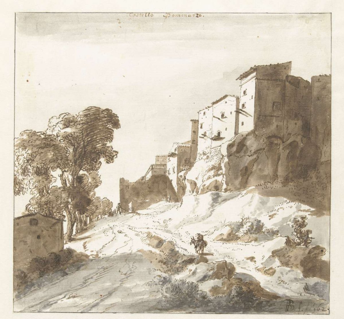 Castello Bomarzo, Bartholomeus Breenbergh, 1625