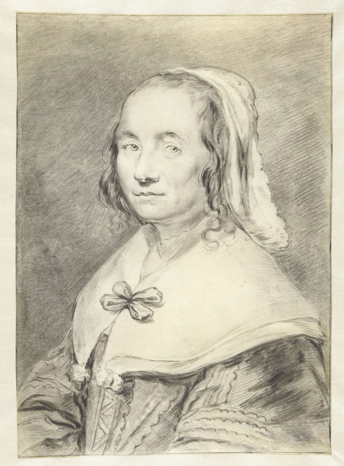 Portrait of a Young Woman, anonymous, c. 1650 - c. 1700
