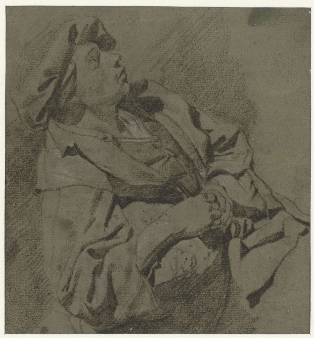 Boy in a Beret, Leaning Back, Cornelis Pietersz. Bega, c. 1661 - c. 1664