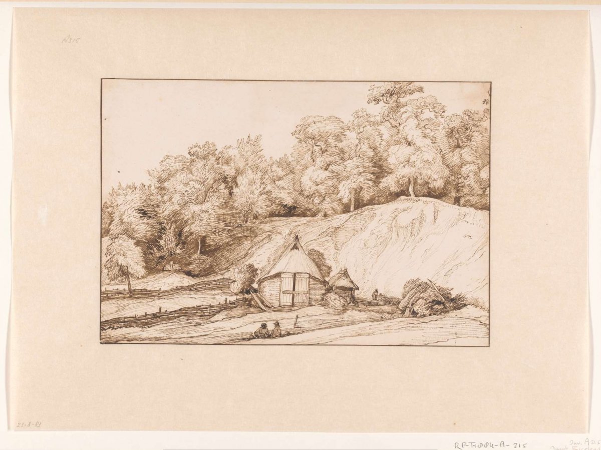 The two barns, Jacob Esselens, 1636 - 1687