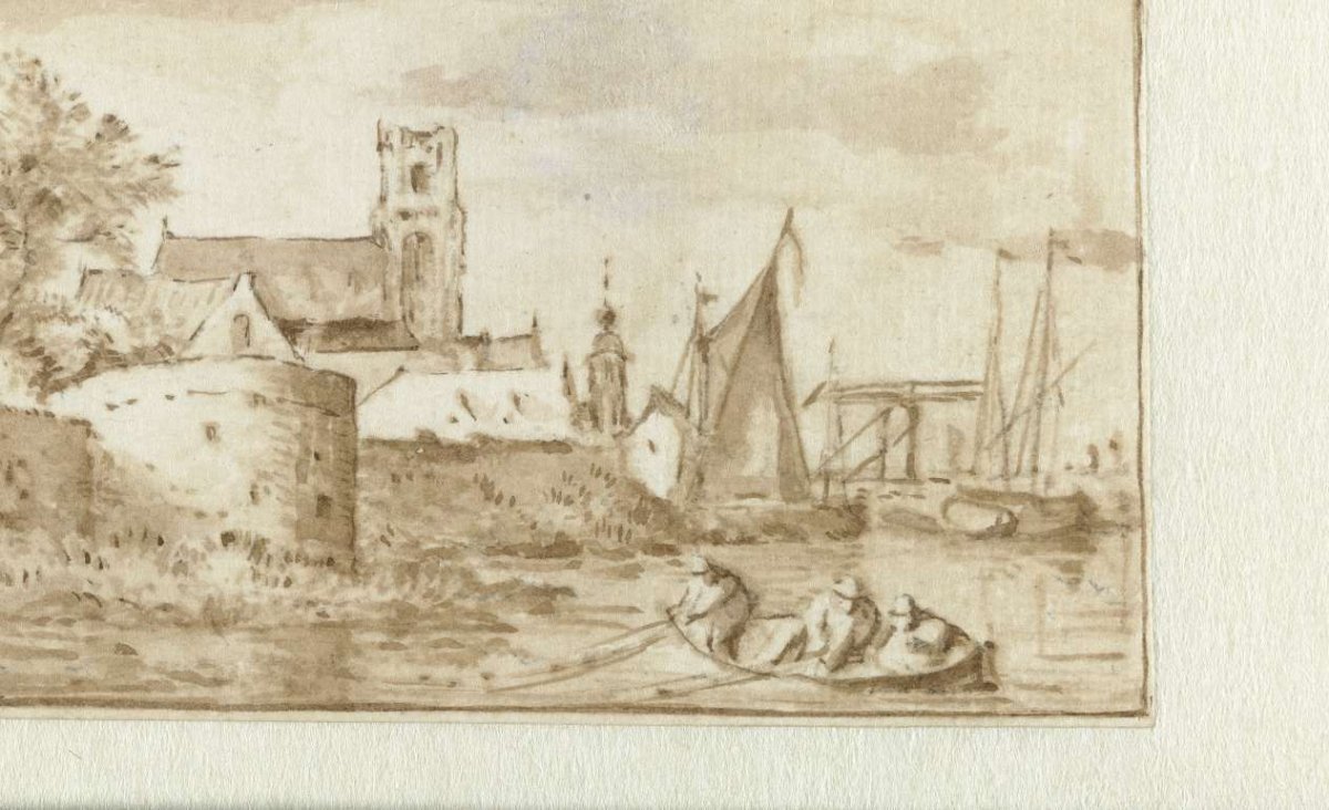 Stadswal, Allaert van Everdingen, 1631 - 1675