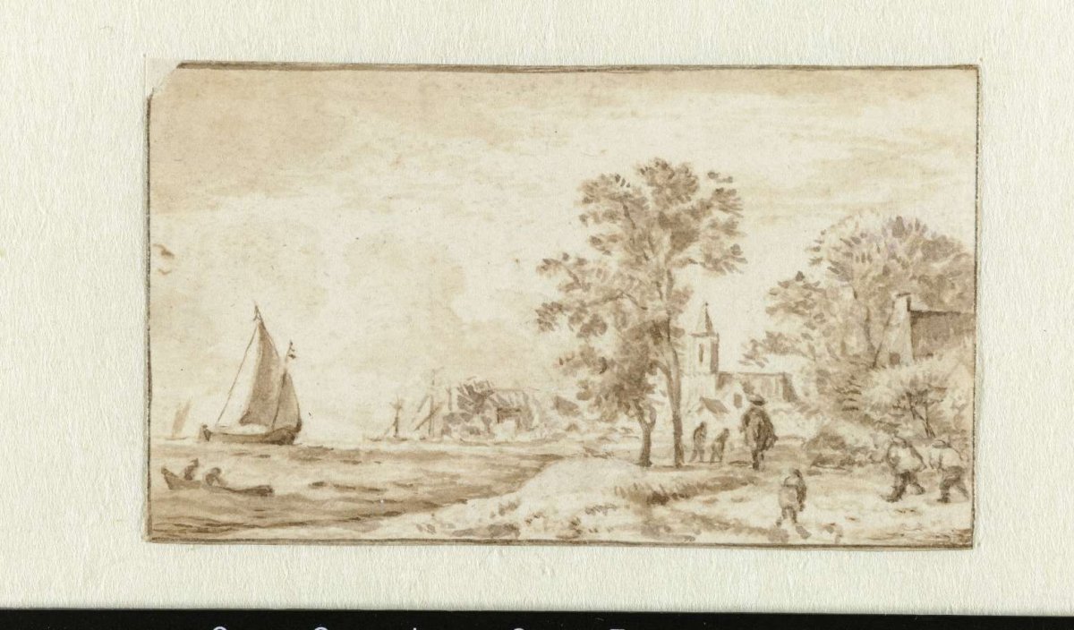 Landscape, Allaert van Everdingen, 1631 - 1675