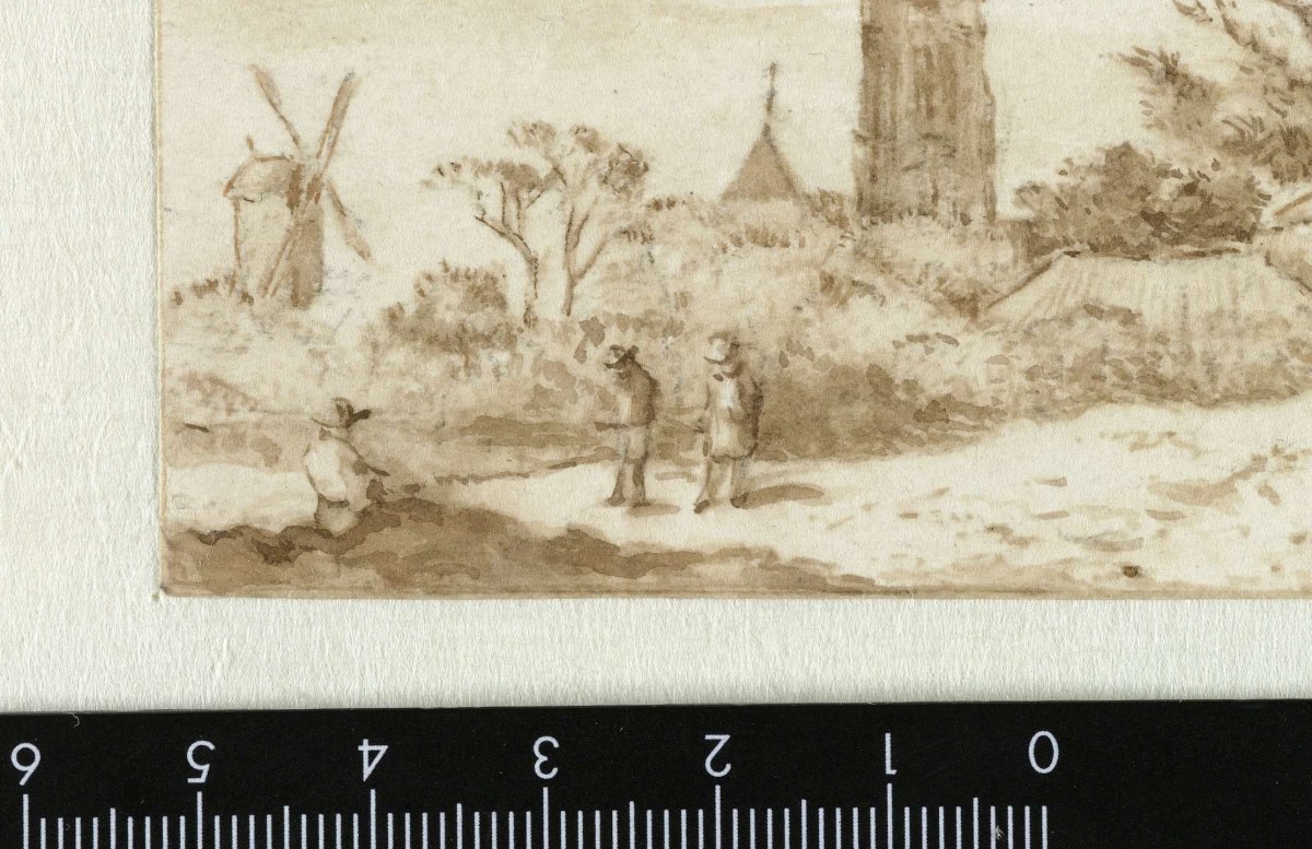 Villagescape, Allaert van Everdingen, 1631 - 1675