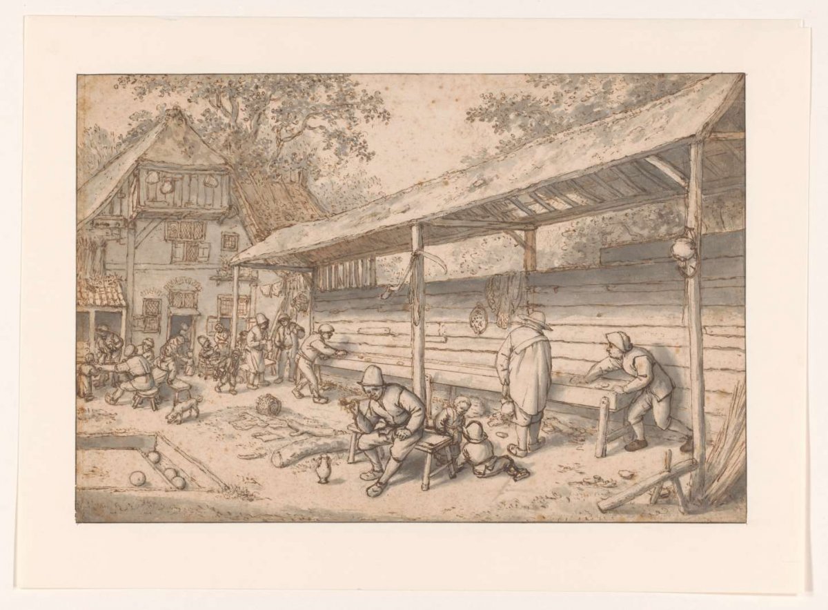 Tavern Games, Adriaen van Ostade, 1677