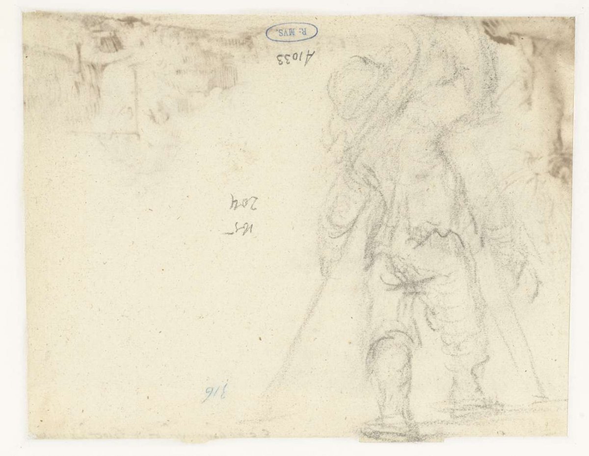 Boy, from behind, Harmen ter Borch, 1653