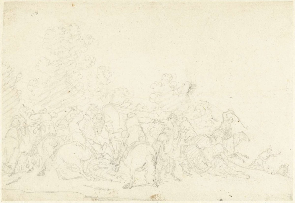 Ruitergevecht, Gerard ter Borch (II), 1630 - 1649