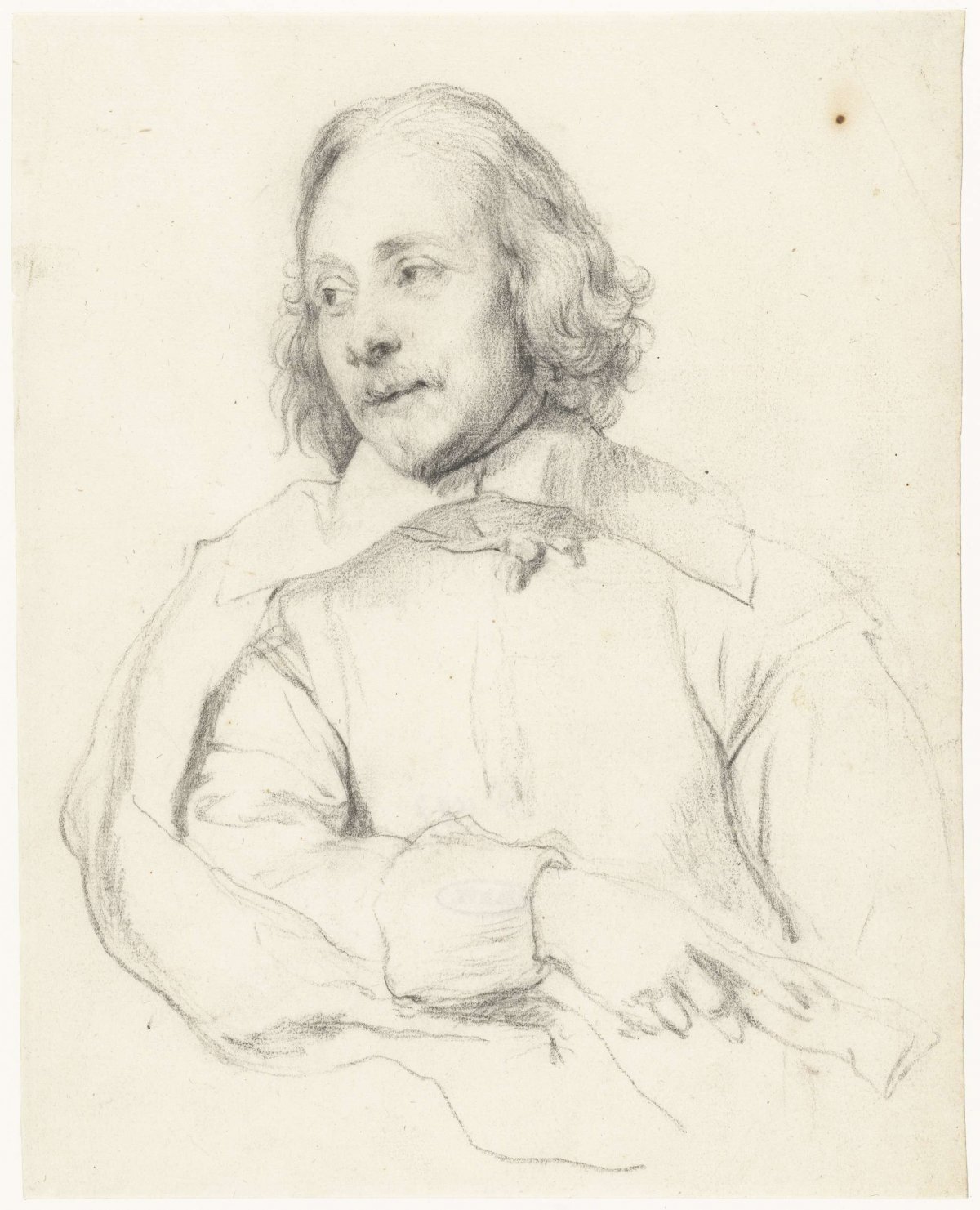 Portrait of Robert van Voerst, Gerard ter Borch (II), 1635 - 1636