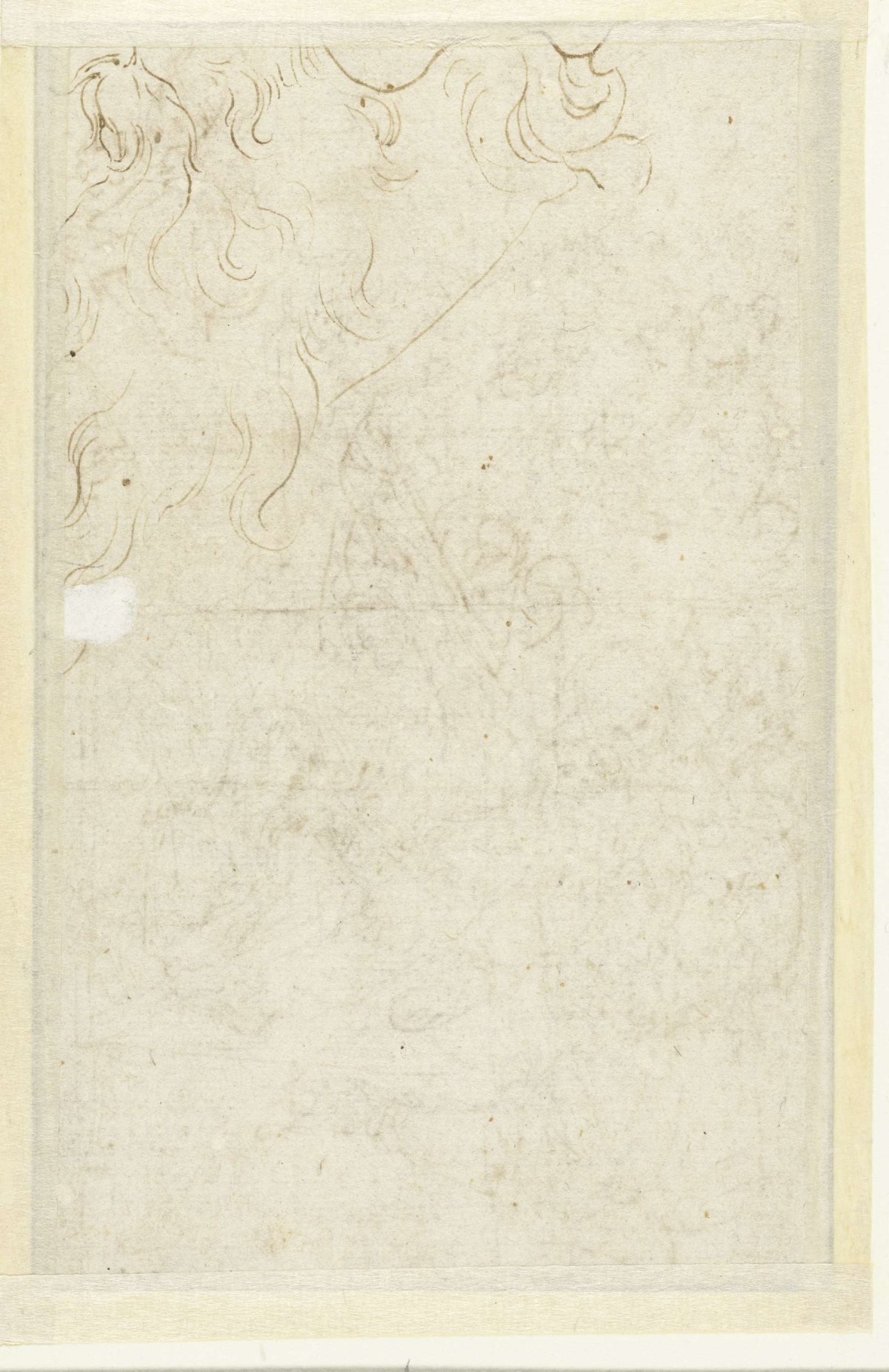 Haarstudie, Camillo Procaccini, 1561 - 1578