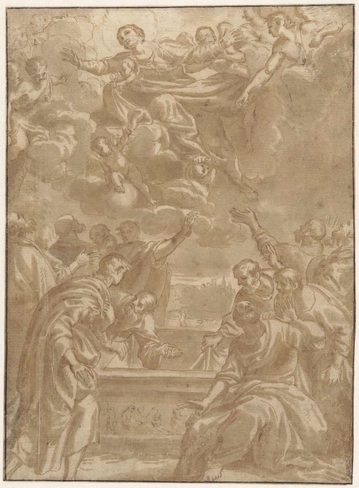Ascension of Mary, anonymous, 1592 - 1620