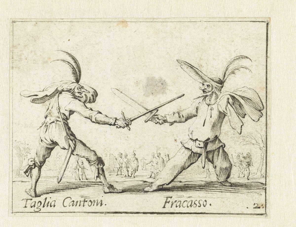 Taglia Cantoni en Fracasso, Gerard ter Borch (II), 1633 - 1635