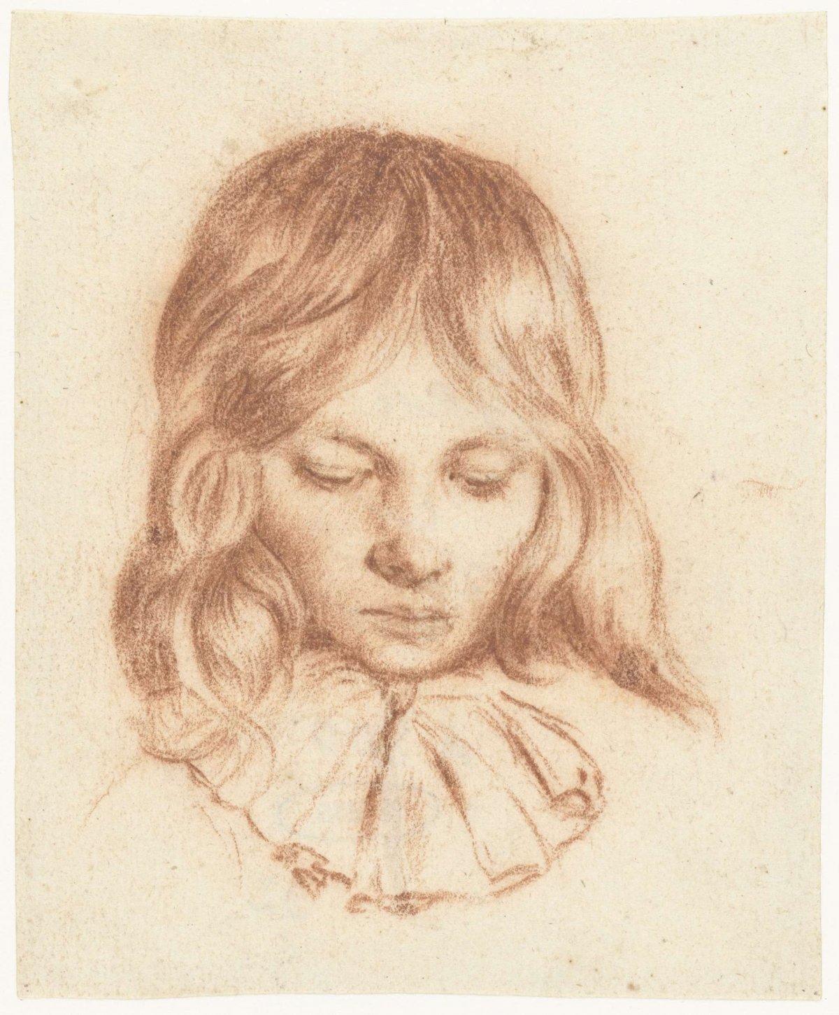 Boy with Downcast Eyes, Gerard ter Borch (II), c. 1672 - 1678