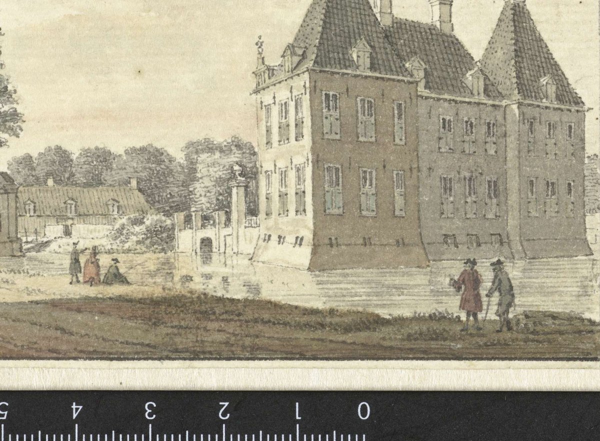 Staverden Castle near Ermelo, anonymous, 1754