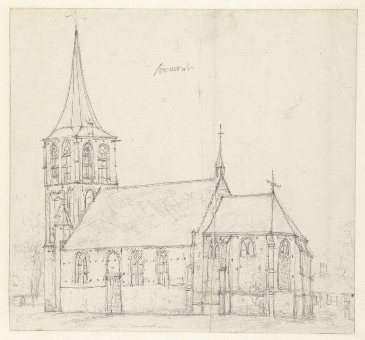 Kerk te Zoelmond, Jan Abrahamsz. Beerstraten, 1600 - 1699