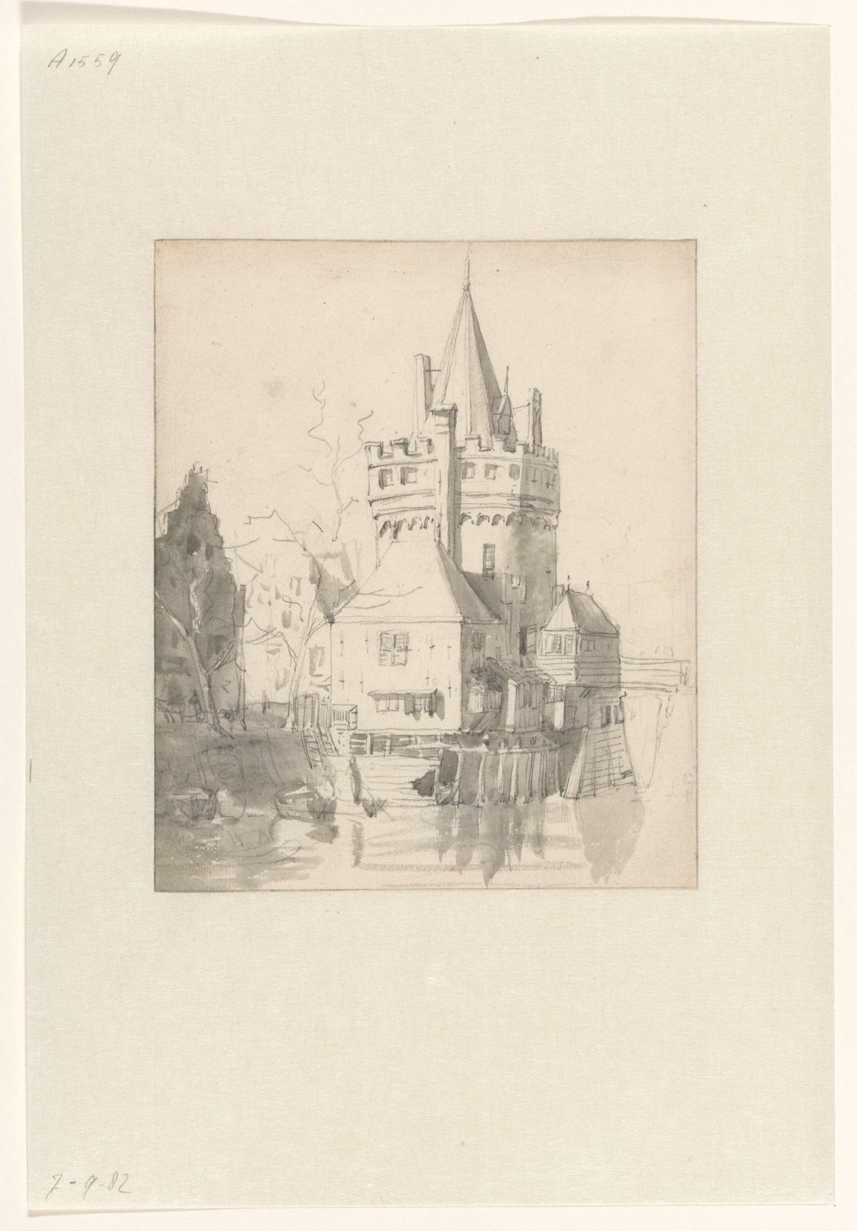 Schreijerstoren te Amsterdam, Jan Abrahamsz. Beerstraten, 1600 - 1699