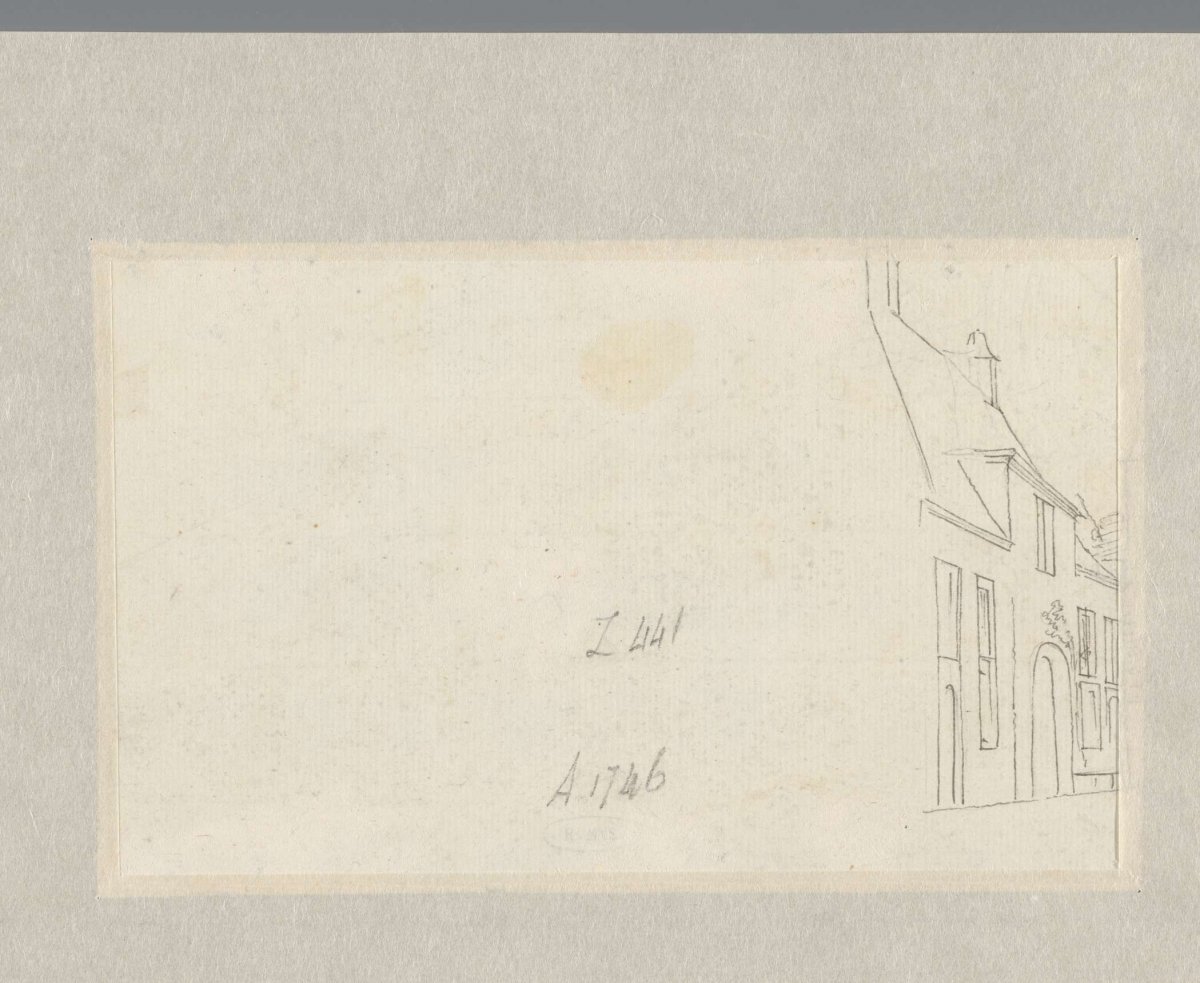 Facade of house, Cornelis Pronk, 1720 - 1740