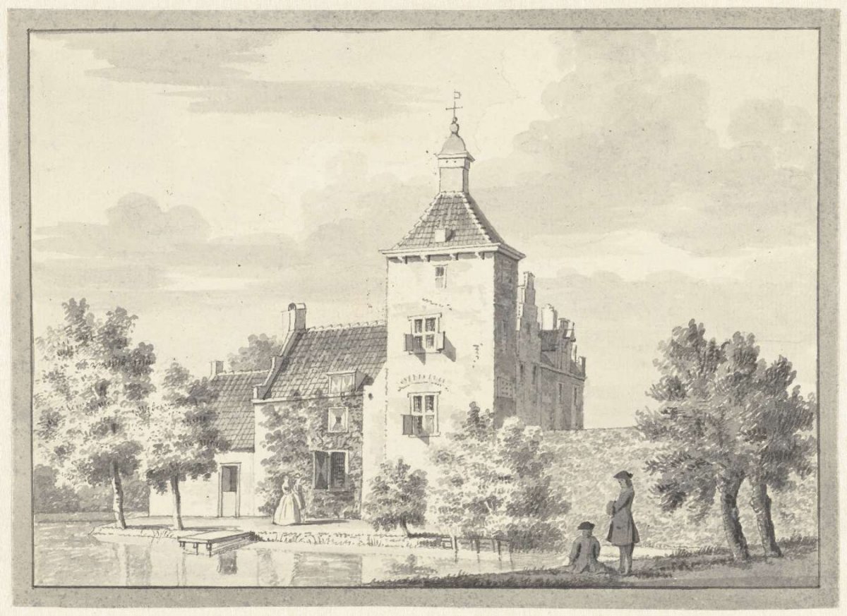 The House of Snavelenburg near Maarssen, Pieter Jan van Liender, 1737 - 1779