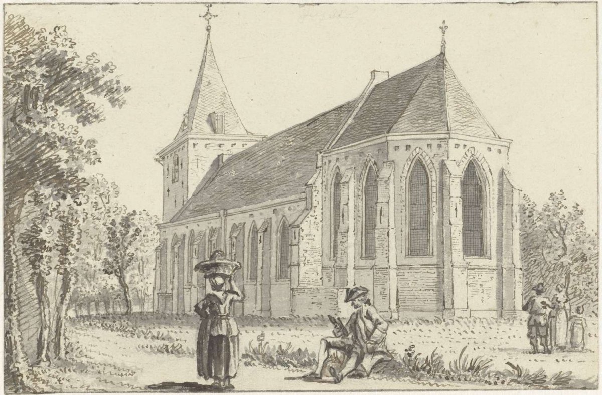 The church of Zeist, Reinier Vinkeles (I), 1751 - 1816