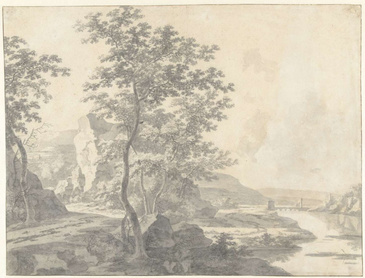 Italian landscape, Jan Both, 1628 - 1652