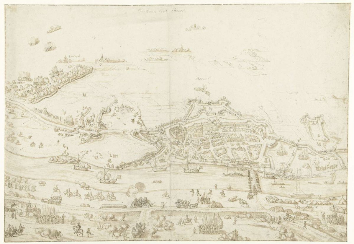 Siege of Zaltbommel, 1599, Lambert Cornelisz., c. 1593 - c. 1621