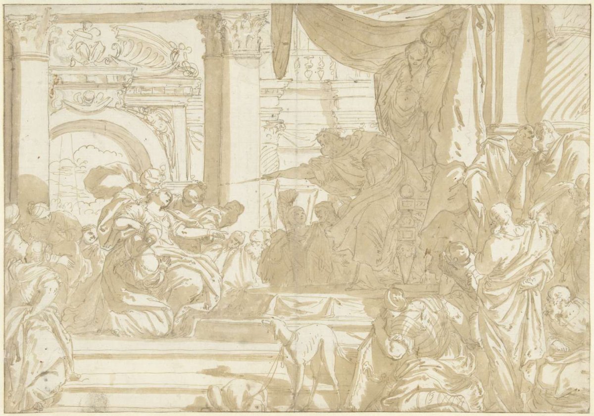 Esther for Ahasverus, Giambattista Zelotti, 1536 - 1578