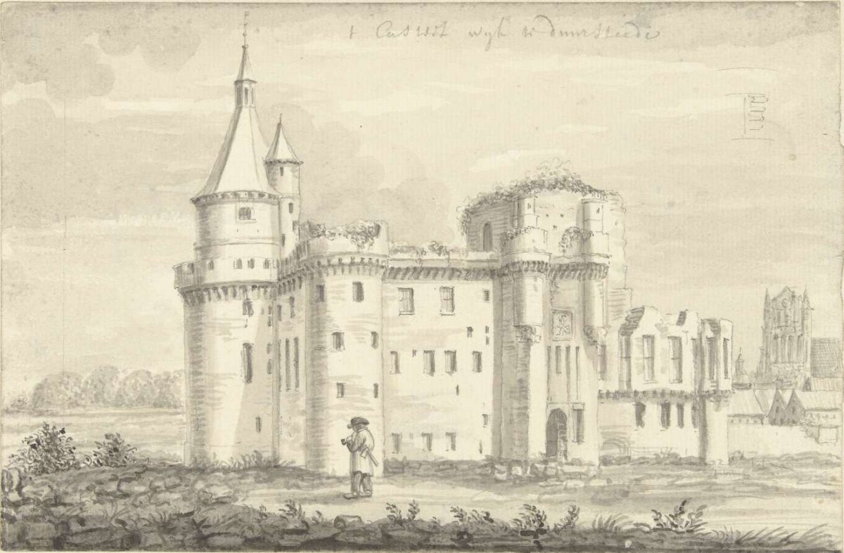 Wijk bij Duurstede Castle, Joseph Adolf Schmetterling, 1761 - 1828