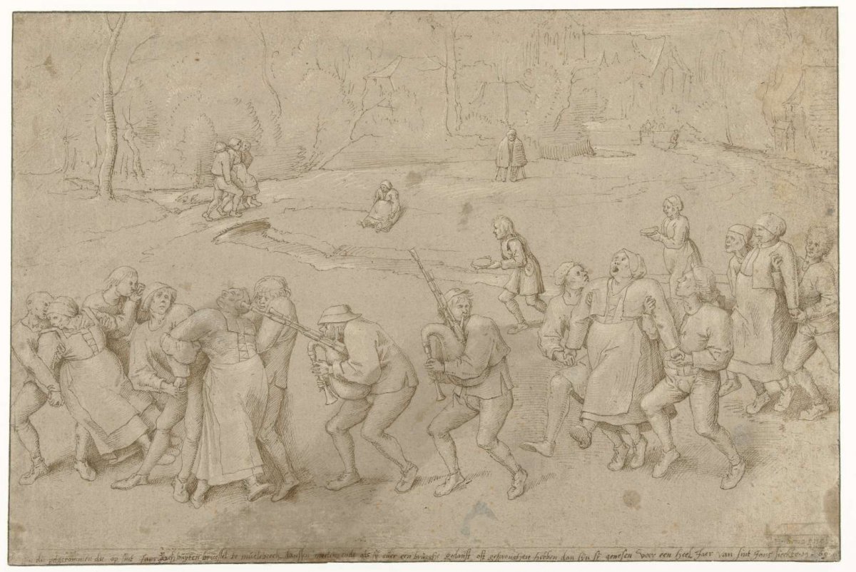 Pilgrimage to Molenbeek, anonymous, 1569