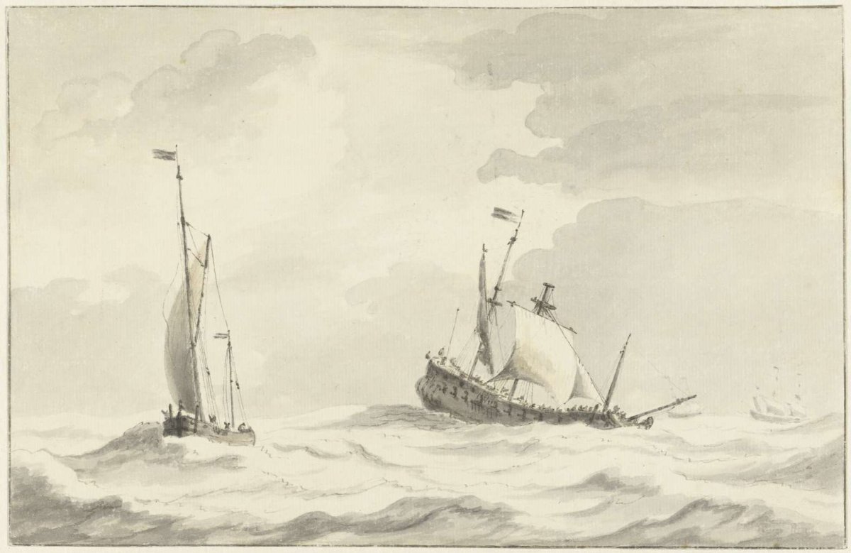 View of a city wall with a tower, Esaias van de Velde, 1622 - 1626