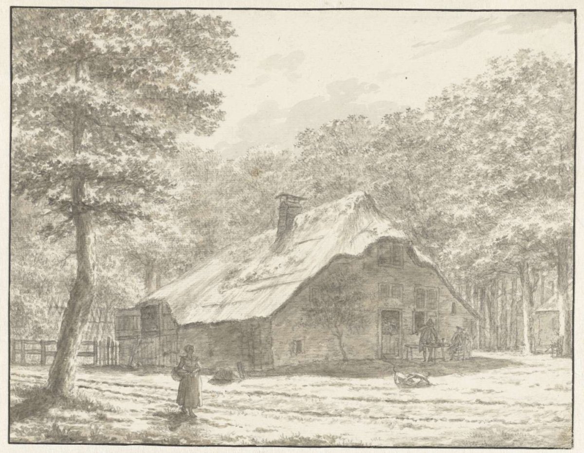 The Zeeburg painting pub at Muiderberg, Jacob Cats (1741-1799), 1762