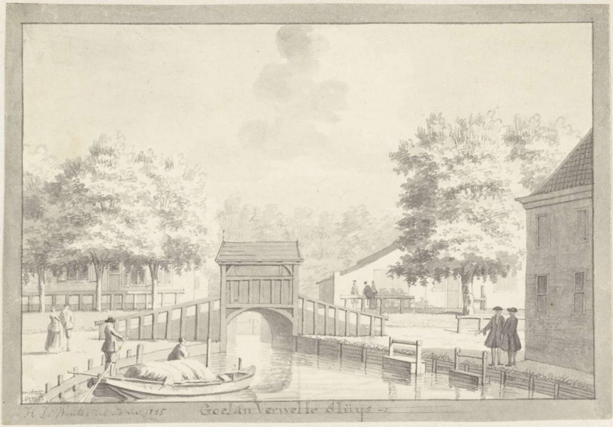 Goejanverwellesluis, Hendrik de Winter, 1745