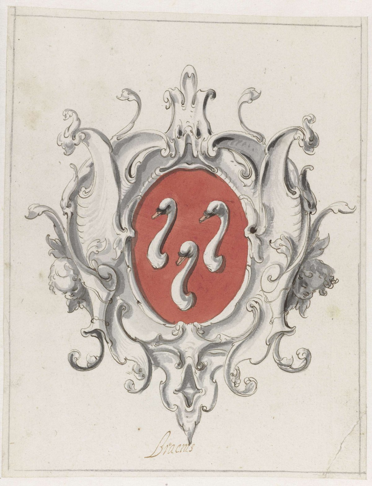 Coat of arms of the Braems family, Pieter Jansz, 1660 - 1672