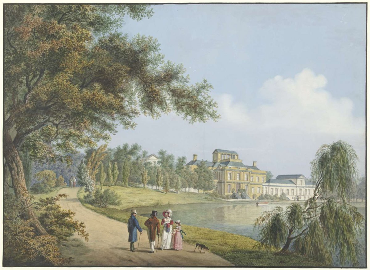 View of Soestdijk palace, Cornelis de Kruyff, 1784 - 1828