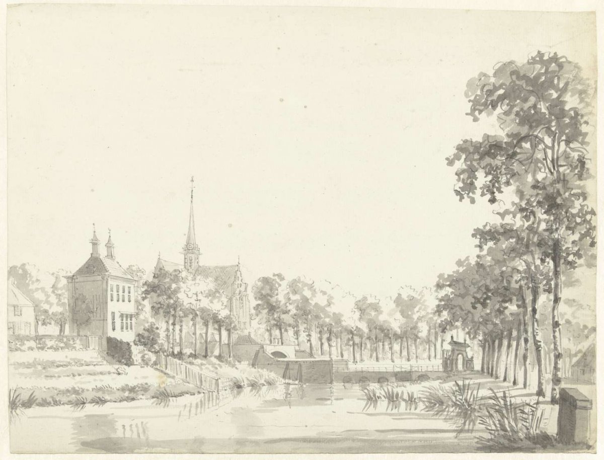 The Koepoort in Goes, on Zuid-Beveland, anonymous, c. 1700 - c. 1800