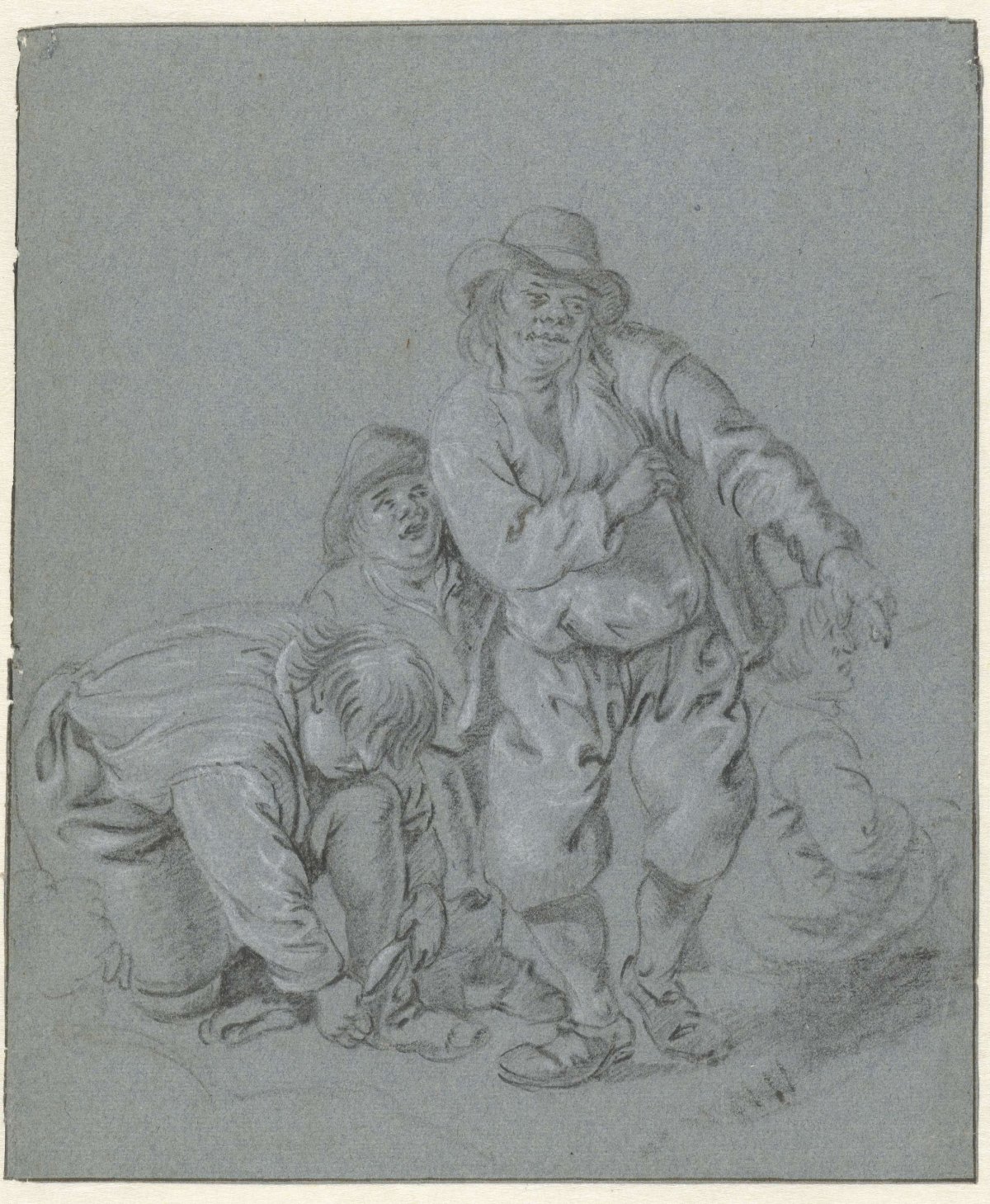 Vier jongens, Jan Miense Molenaer, 1620 - 1668
