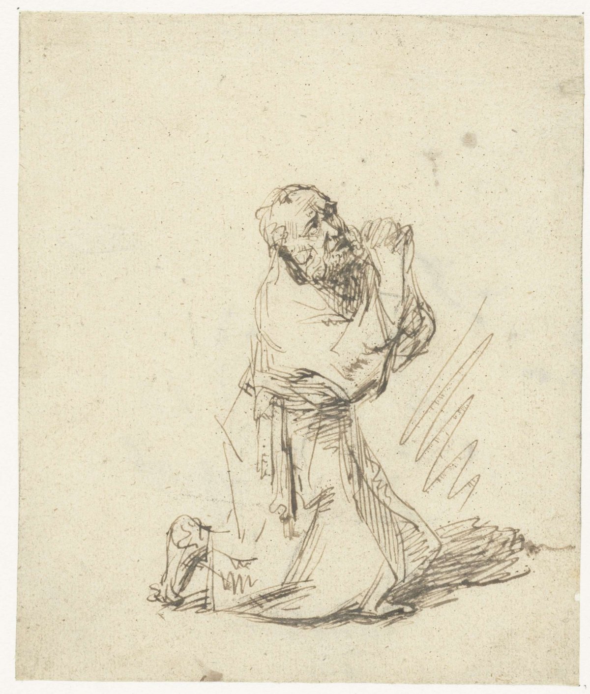 Saint Jerome in prayer, Rembrandt van Rijn, 1633