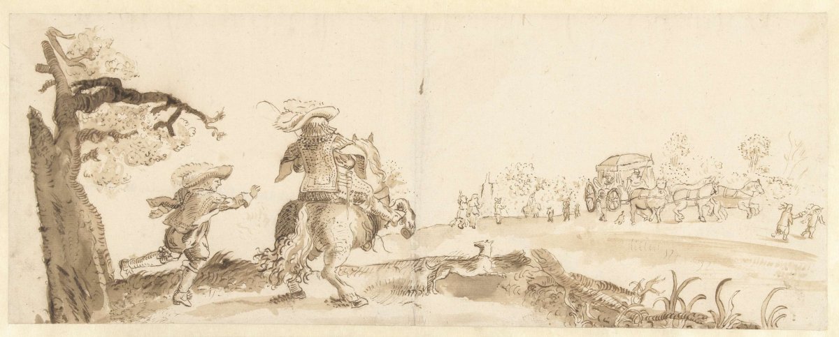 Summer: The Salute, anonymous, c. 1625 - c. 1675