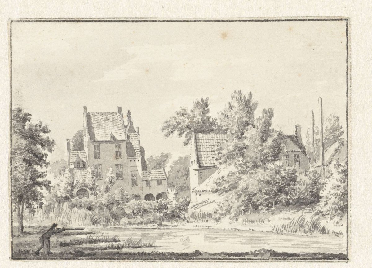 The house Killestein near Lexmonde, Hendrik Spilman, 1733 - 1784