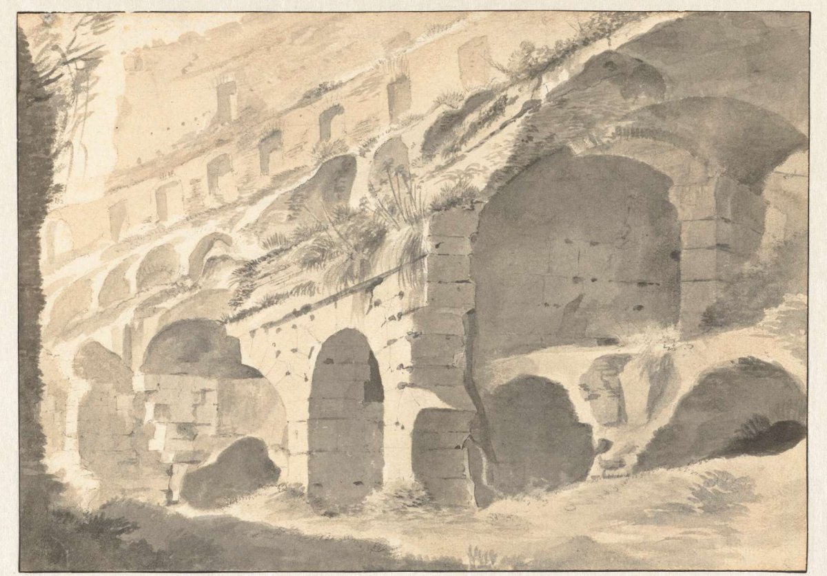 Ruins of the Colosseum, anonymous, 1600 - 1699