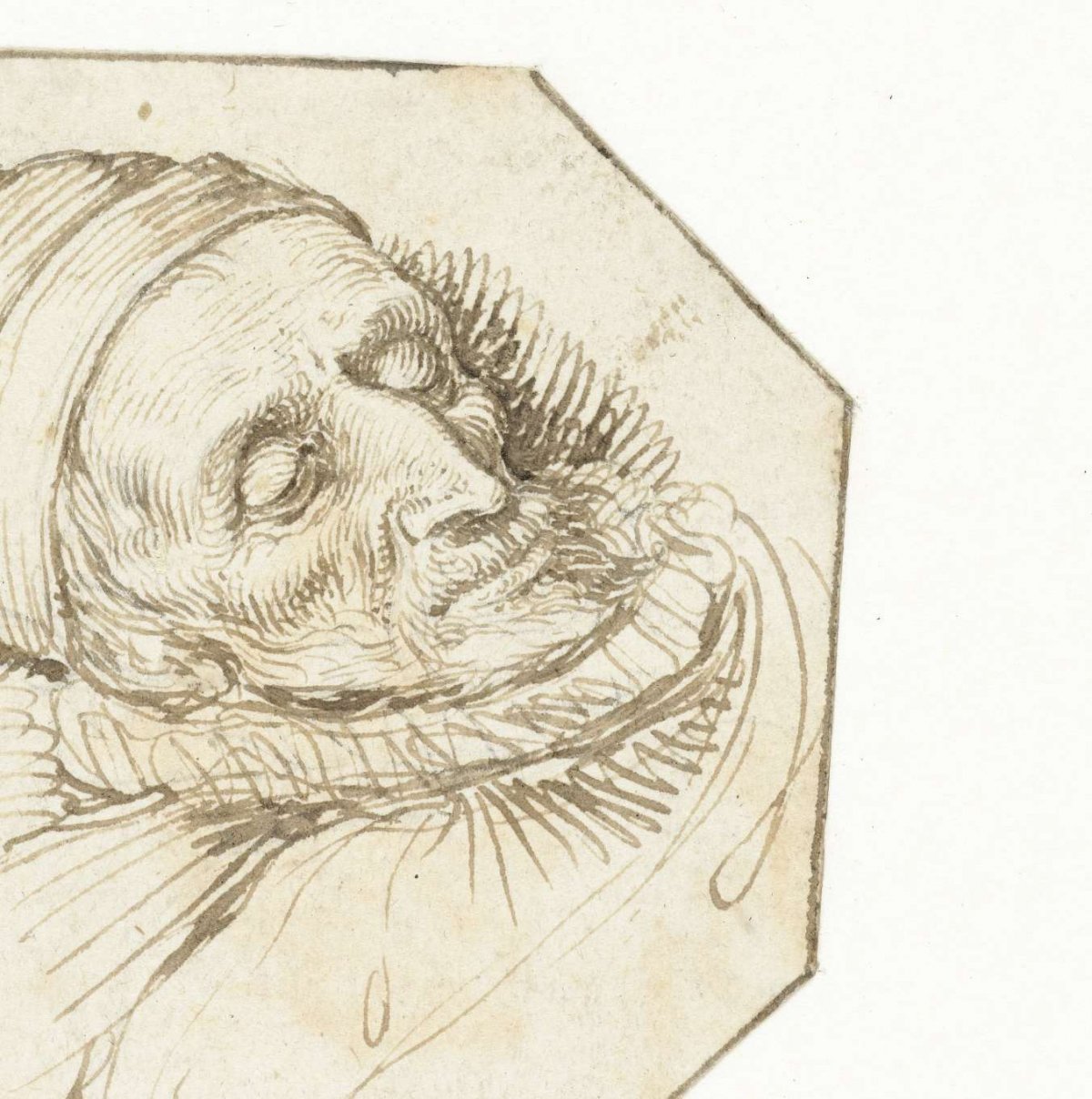 Portrait of a man on his deathbed, Jacques de Gheyn (II), 1575 - 1625
